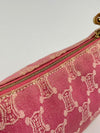 Paris Triomphe Macadam Pink Accessory Mini Pochette Pouch Bag