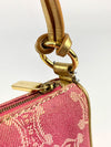 Paris Triomphe Macadam Pink Accessory Mini Pochette Pouch Bag