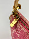 Paris Triomphe Macadam Pink Accessory Mini Pochette Pouch Bag