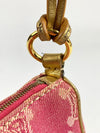 Paris Triomphe Macadam Pink Accessory Mini Pochette Pouch Bag