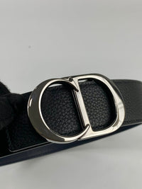 Montaigne Reversible Belt Black/Navy Size 85/34