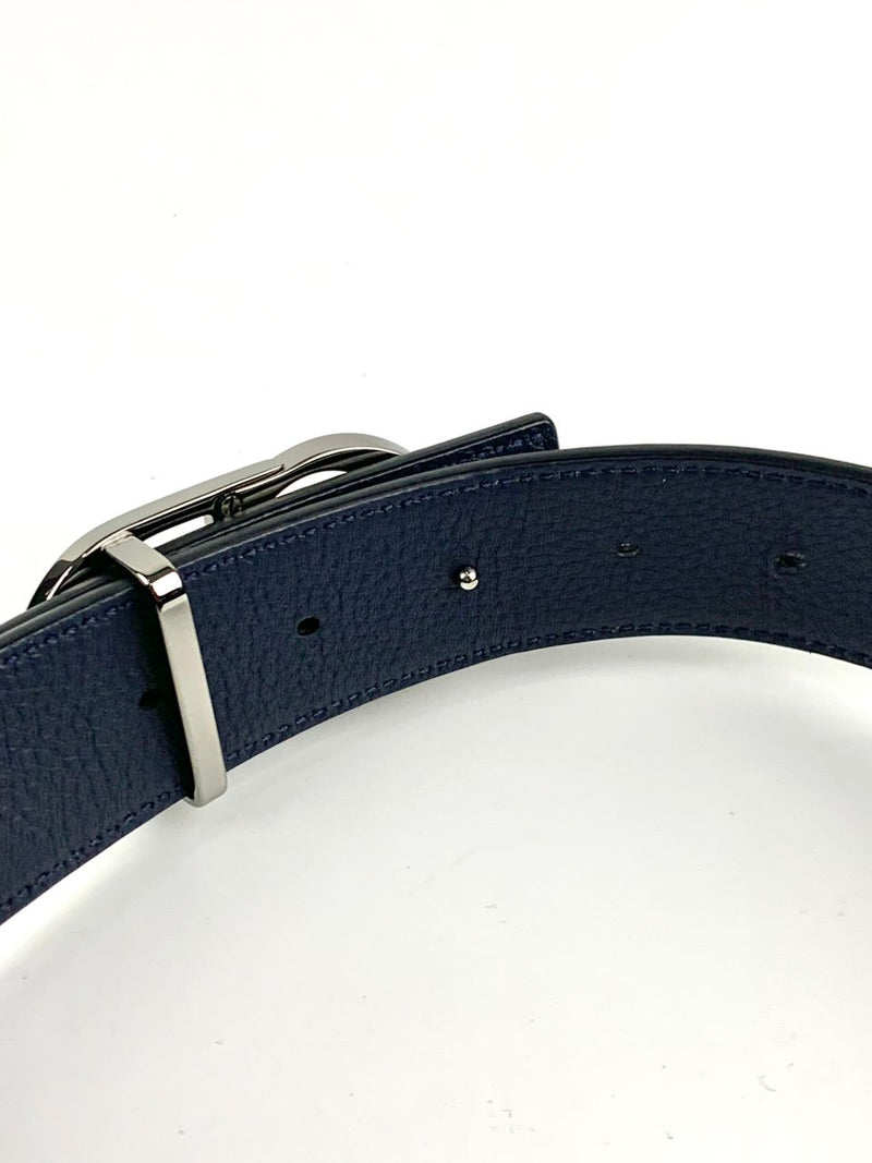 CD Icon Reversible Belt Black/Navy Size 85/34