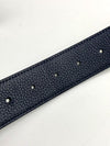 CD Icon Reversible Belt Black/Navy Size 85/34