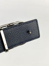 Montaigne Reversible Belt Black/Navy Size 85/34