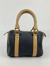 Vintage Mini Denim Boston Bag&nbsp;