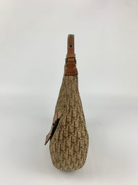 Vintage Oblique Canvas Half Moon Bag&nbsp;