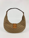 Vintage Oblique Canvas Half Moon Bag&nbsp;