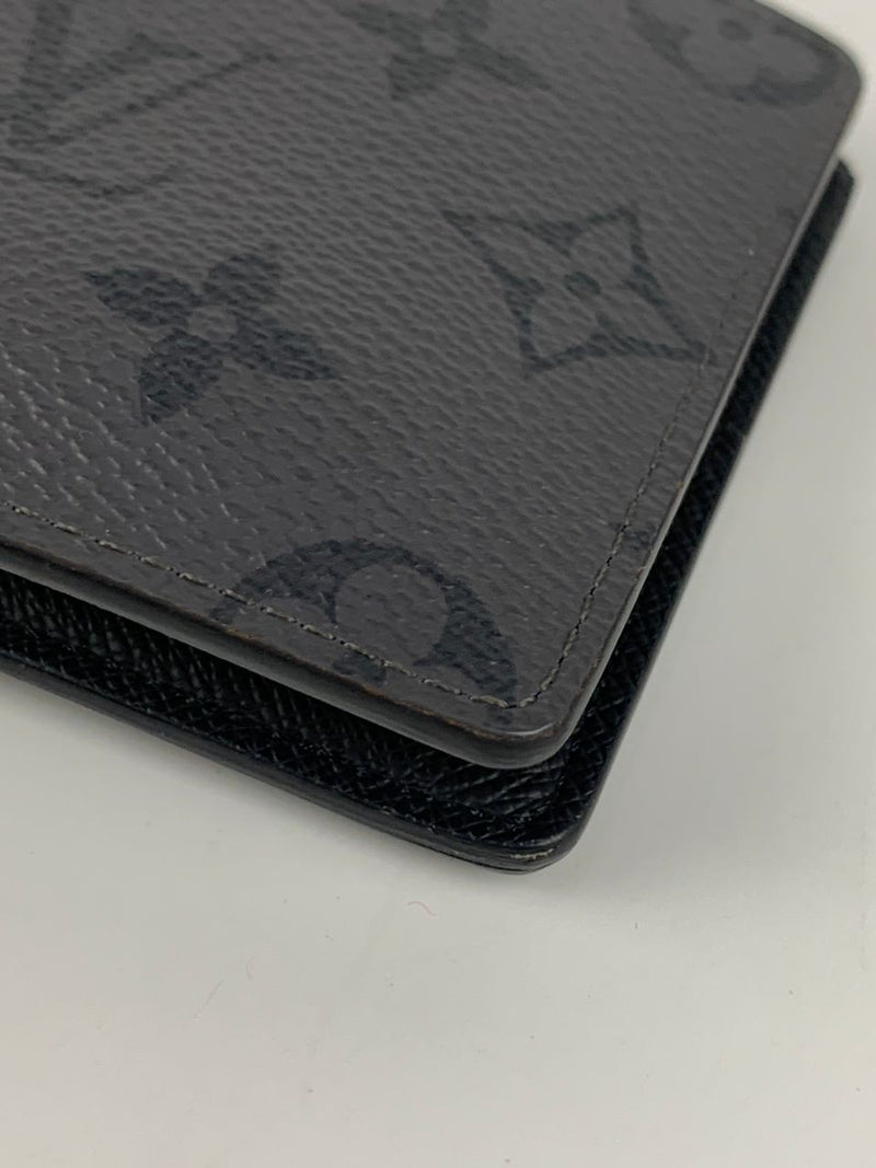 M80906 Monogram Eclipse Reverse Slender Wallet RFID