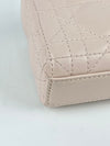 Lady D-Joy Micro Bag in Powder Pink Cannage Lambskin PGHW