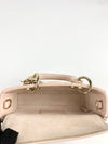 Lady D-Joy Micro Bag in Powder Pink Cannage Lambskin PGHW