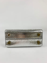 Silver Python Mini Diorever Bag