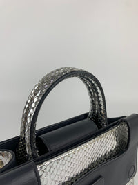 Silver Python Mini Diorever Bag