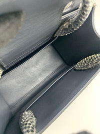 Silver Python Mini Diorever Bag