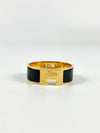 Clic Clac H Bracelet PM in Black GHW