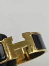 Clic Clac H Bracelet PM in Black GHW