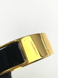 Clic Clac H Bracelet PM in Black GHW