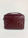 454317 LouLou Bowling Bag in Maroon