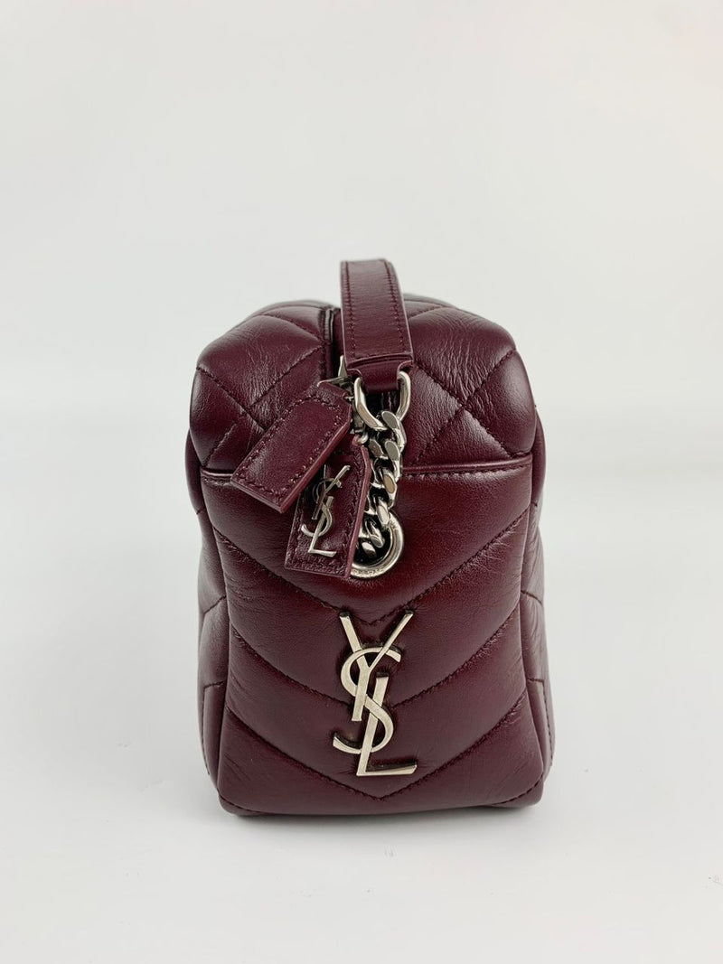 454317 LouLou Bowling Bag in Maroon