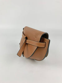 Mini Gate Dual Bag in Brown Soft Calfskin&nbsp;