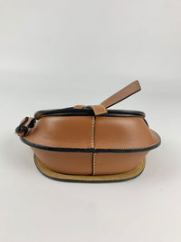 Mini Gate Dual Bag in Brown Soft Calfskin&nbsp;