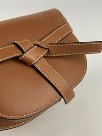 Mini Gate Dual Bag in Brown Soft Calfskin&nbsp;