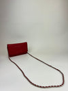 Timeless CC Wallet on Chain in Red Caviar SHW