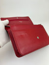 Timeless CC Wallet on Chain in Red Caviar SHW