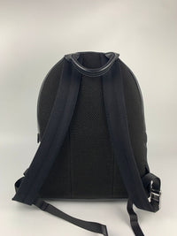 Face Calfskin Leather Backpack in Black/Blue