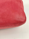 Iridescent Fuchsia Leather Mama Forever Large Flap Shoulder Bag