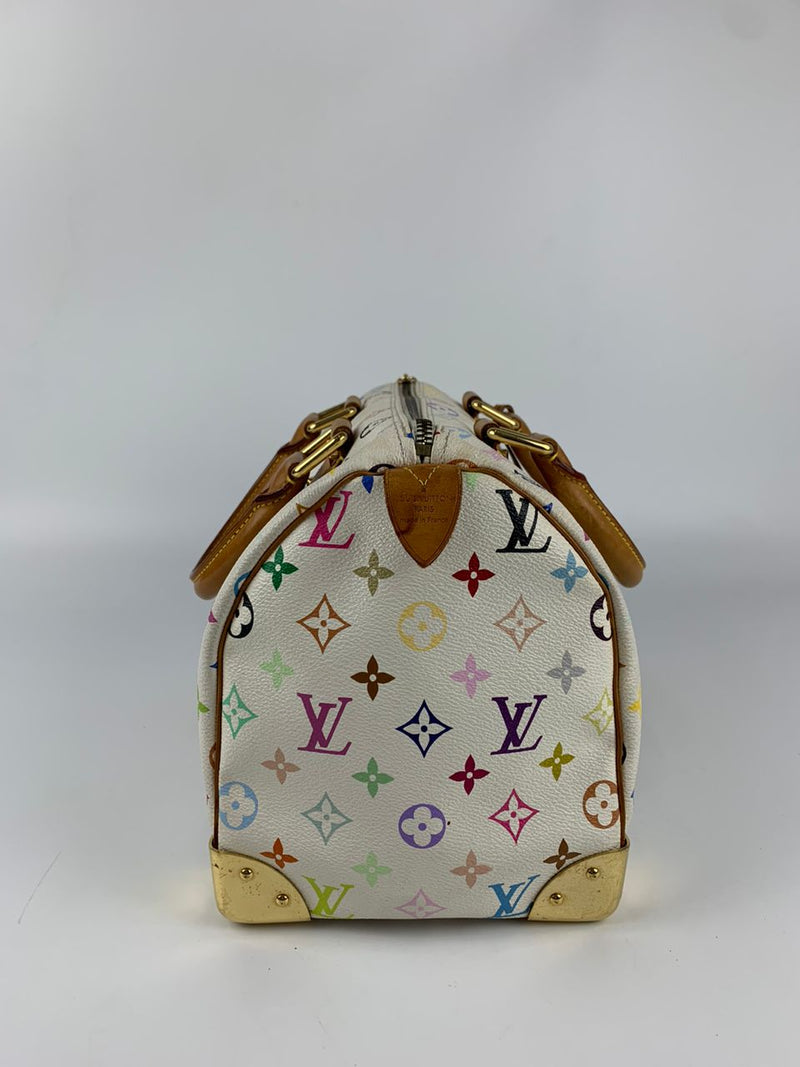 LV x Takashi Murakami Multicolor Monogram Speedy 30&nbsp;