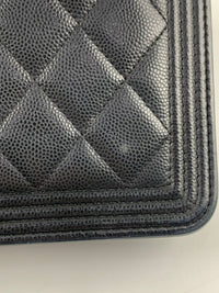 AP1117 Boy Wallet on Chain Black Caviar GHW *Microchipped*