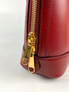 1955 Horsebit Red Top Handle Shoulder Bag&nbsp;