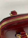 1955 Horsebit Red Top Handle Shoulder Bag&nbsp;