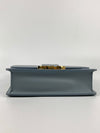 30 Montaigne M9203 Blue Grey Calfskin Bag