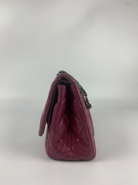 2.55 Classic Large Reissue 227 Plum Caviar Flap Bag RHW