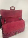 2.55 Classic Large Reissue 227 Plum Caviar Flap Bag RHW