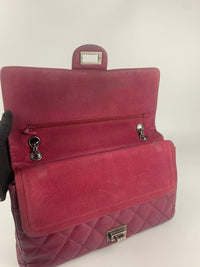 2.55 Classic Large Reissue 227 Plum Caviar Flap Bag RHW