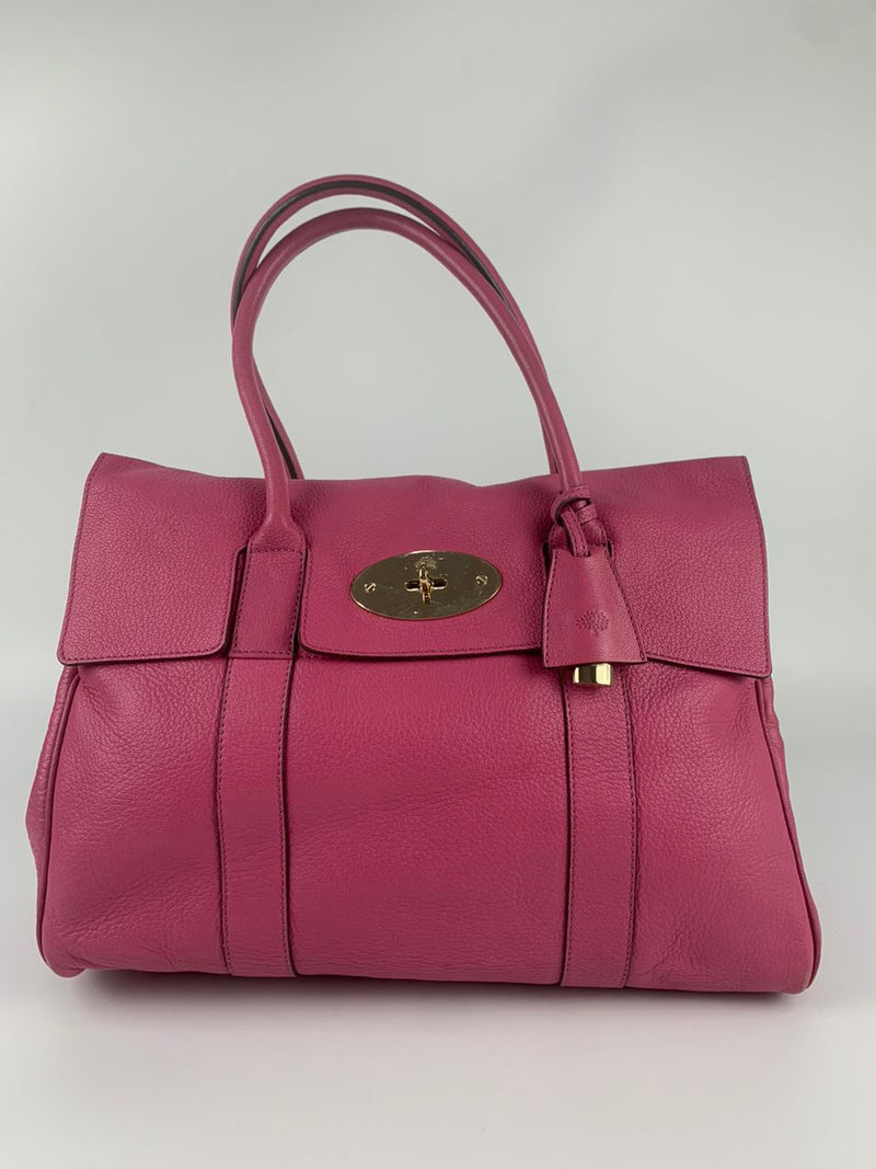 Bayswater Pink Soft Leather Tote Bag&nbsp;