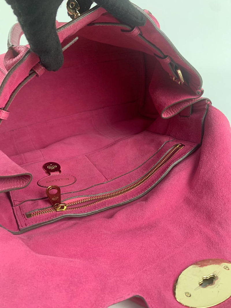 Bayswater Pink Soft Leather Tote Bag&nbsp;