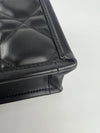 Mini Dior Book Tote Black Macrocannage Calfskin