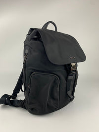 Voyageur Black Nylon Backpack