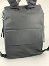 Voyageur Black Nylon Backpack