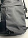 Voyageur Black Nylon Backpack