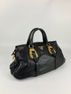 BN1903 Black Soft Calfskin 2-Way Bag