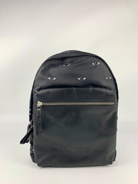 Eye Print Black Backpack