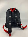 Eye Print Black Backpack