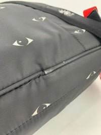 Eye Print Black Backpack