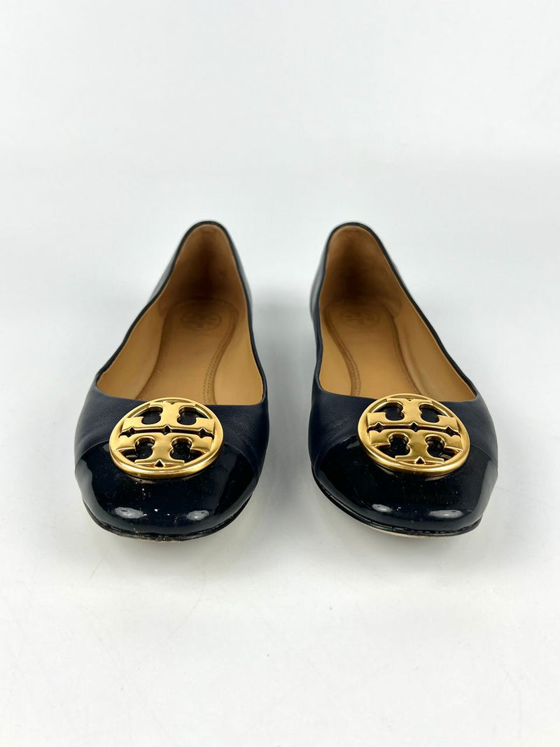 Navy Blue Bonnie Ballet Flats Size 5.5M