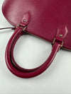 Fuchsia Alma GM Epi Leather Bag