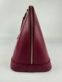 Fuchsia Alma GM Epi Leather Bag